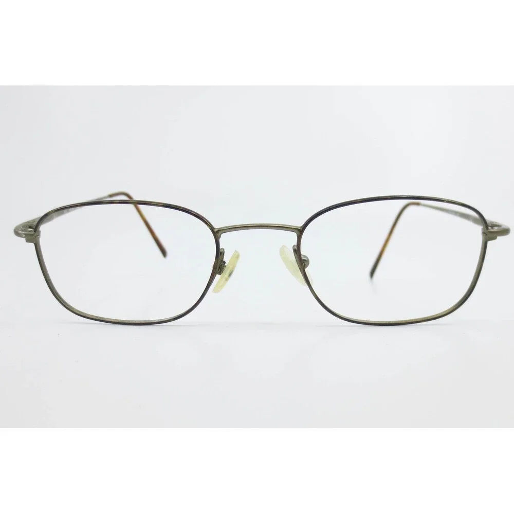 Polo Ralph Lauren 438 N1T Antique Gold Oval Eyeglass Frames Italy 135mm
